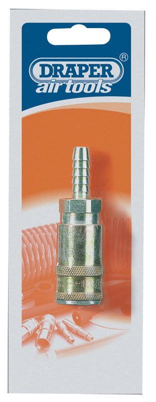Draper 51416 5/16" Bore Vertex Air Line Coupling with Tailpiece