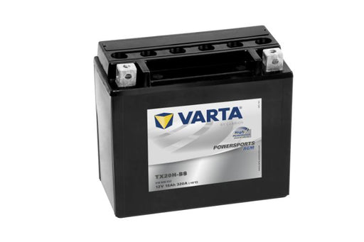 Varta Powersports AGM High Performance Battery 12V 18Ah - 518908032, 1 Year Warranty