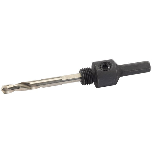 Draper 52982 Hex. Shank Holesaw Arbor with HSS Pilot Drill for 14 - 30mm Holesaws, 5/16" Thread