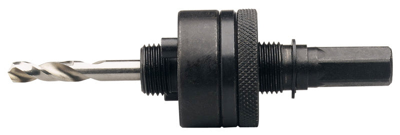 Draper 52983 Locking Hex. Shank Holesaw Arbor with HSS Pilot Drill for Holesaws 32 - 210mm, 7/16" Thread