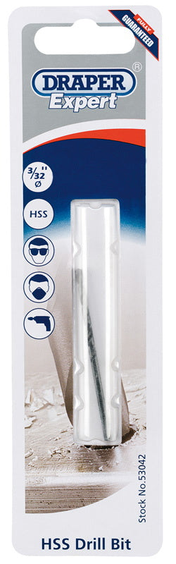 Draper 53042 HSS Drill Bit, 3/32"