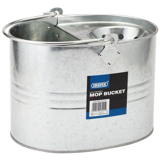 Draper 53245 Galvanised Mop Bucket, 9L