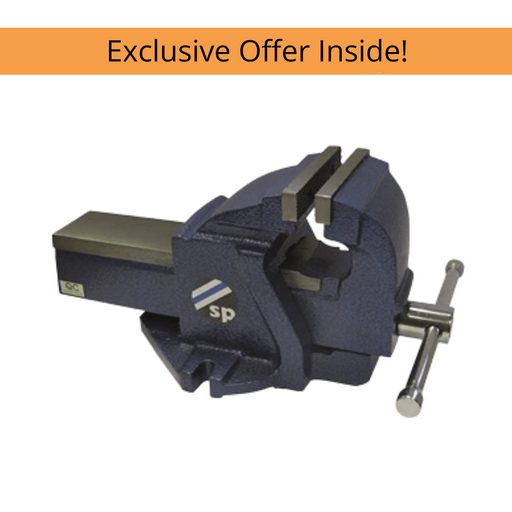 Sykes Pickavant 53320800 200mm / 8" Vice - 53320800 - Fixed base