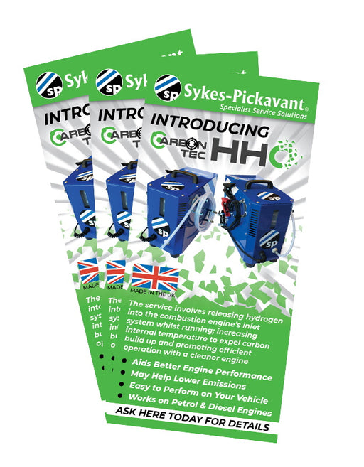 Sykes Pickavant 534003-FLYER CARBONTEC HHO - POS FLYERS