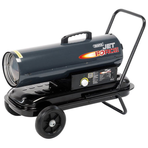 Draper 53926 Jet Force Diesel, Kerosene and Paraffin Space Heater, 75,000 BTU/22 kW, Ex-Showroom, Grade B, 12 Months Warranty
