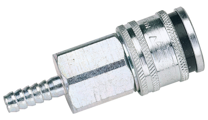 Draper 54410 Euro Coupling Hose Tailpiece, 6mm (Sold Loose)