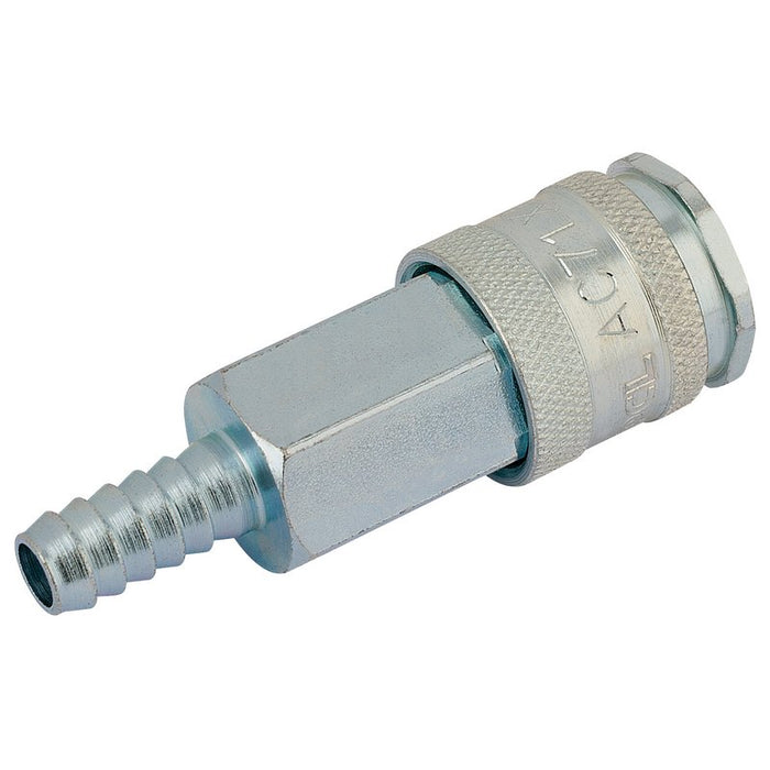 Euro Coupling Hose Tailpiece, (Sold Loose) 8mm, 54411, Draper