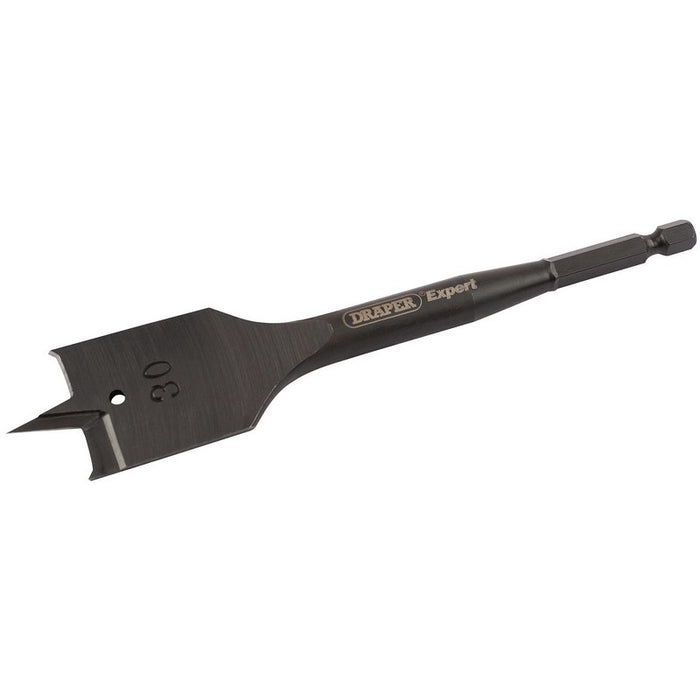 Draper 54557 Expert Flat Wood Bit, 30mm