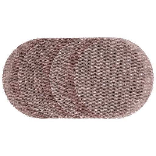 Draper Mesh Sanding Discs , 125mm,120 Grit - Pack of 10, 60503