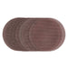 Draper Mesh Sanding Discs, Assorted Grit - 80G, 125mm 120G 180G 240G - Pack of 10, 60608