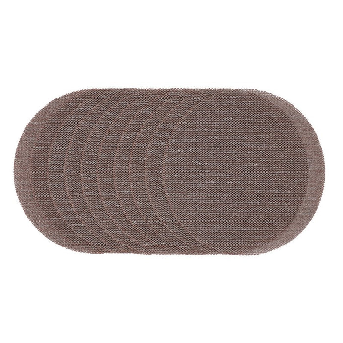 Draper Mesh Sanding Discs, 80 Grit - Pack of 10, 150mm, 61012