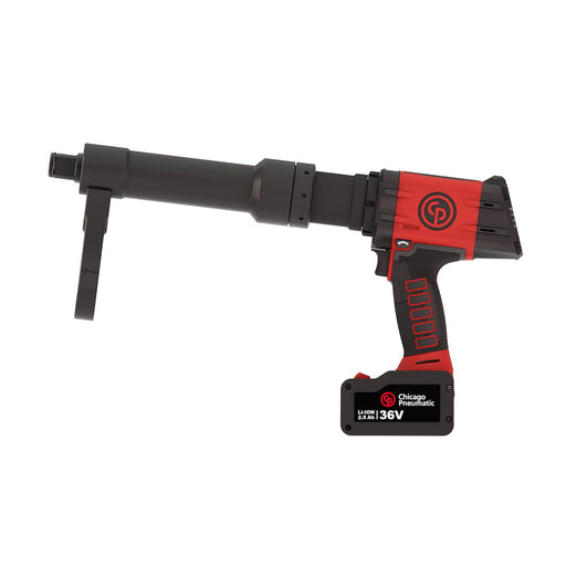 Chicago Pneumatic CP8609-xC PACK 36V 2.5AH, 1" Battery Torque Wrench Extended Cup, 130 Nm Torque, 15 Rpm Free Speed €“ 6151570780