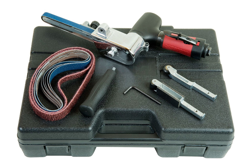 Chicago Pneumatic CP5080-4200H18K, 18"x1/2" Belt Air Sander