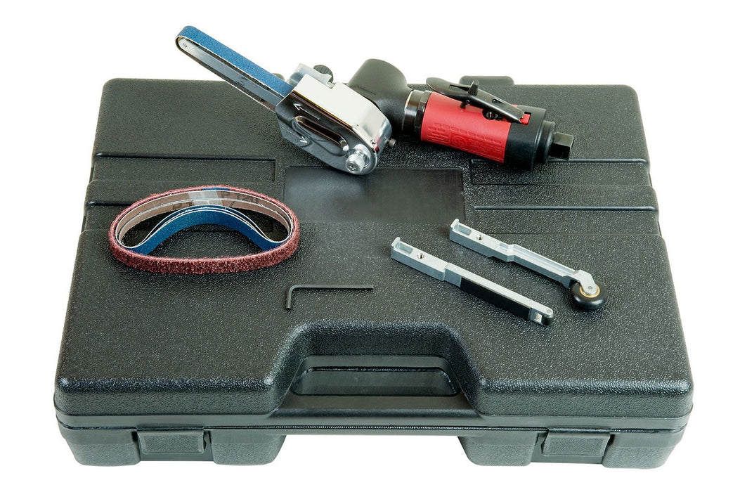 Chicago Pneumatic CP5080-3260D12K, Kit 12"X1/8"-1/2"(305X3-13 mm) Pneumatic Belt Sanders, 300 W Power, 26000 Rpm Free Speed – 6151620050