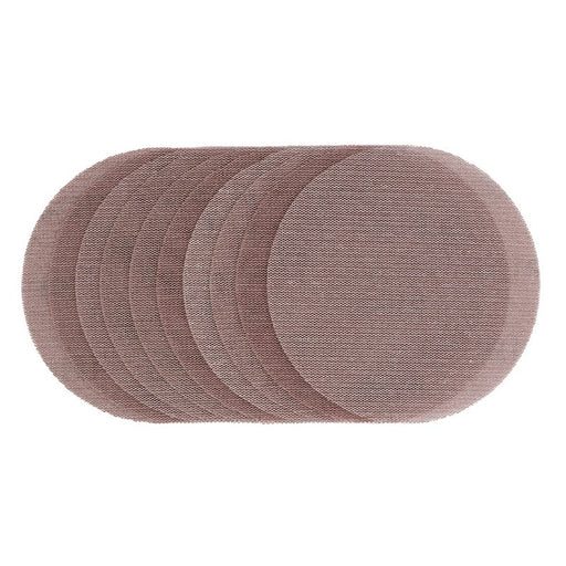Draper Mesh SandingDiscs, 150mm,120 Grit - Pack of 10, 61821