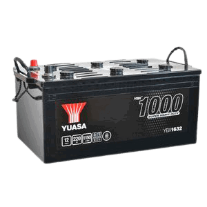 Yuasa 625SHD CARGO SUPER HEAVY DUTY BATTERY 12V 220AH YBX1632, 2 Years Warranty