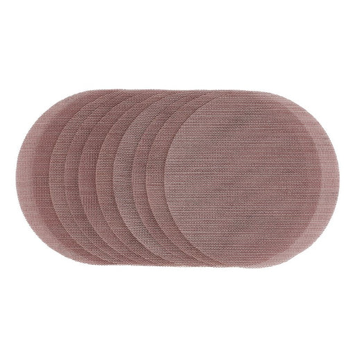 Draper Mesh Sanding Discs, 150mm, 240 Grit - Pack of 10,62988
