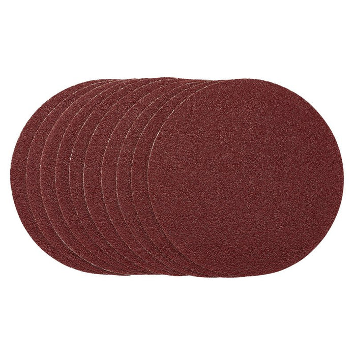 Draper Sanding Discs PSA, 150mm 40 Grit - Pack of 10, 62991