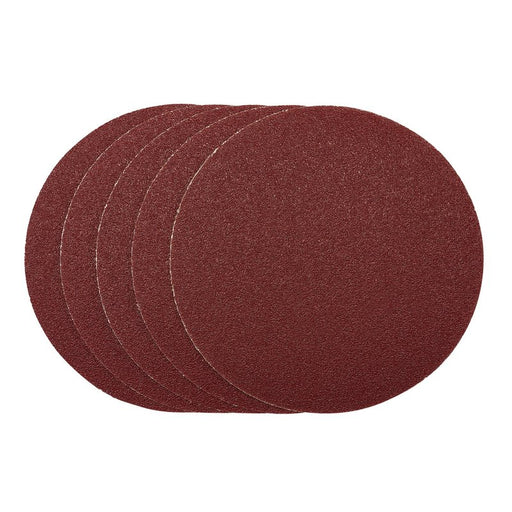 Draper Sanding Discs PSA, 200mm 40 Grit - Pack of 5,63023