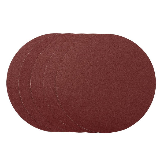 Draper Sanding Discs PSA, 200mm 120 Grit - Pack of 5, 63031