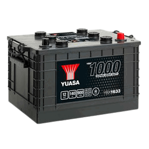 Yuasa 633HD CARGO HEAVY DUTY BATTERY 12V 140AH YBX1633, 2 Years Warranty