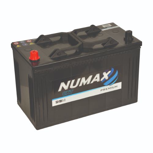 664 Numax Commercial Battery 12V 110Ah, 2 Years Warranty