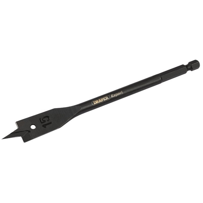 Draper 70414 Flat Wood Bit, 15mm