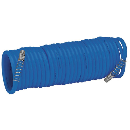 Recoil Air Hose, 10m, 1/4" Fitting, 70828, Draper