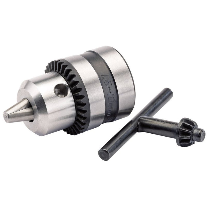 Draper 75290 Geared Chuck, 3/8" x 24UNF, 10mm Capacity