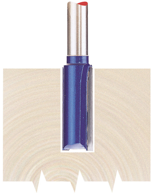 Draper 75332 TCT Router Bit, 1/4" Straight, 9.5 x 25mm