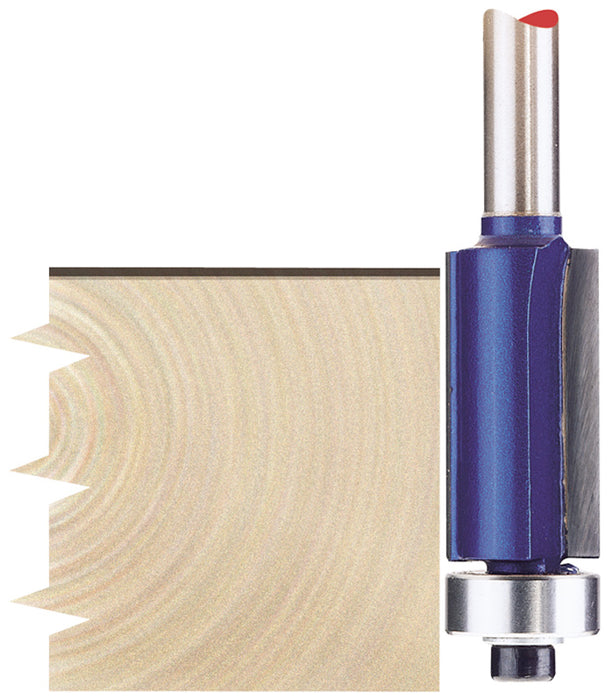 Draper 75335 TCT Router Bit, 1/4" Flush, 12.7 x 25mm