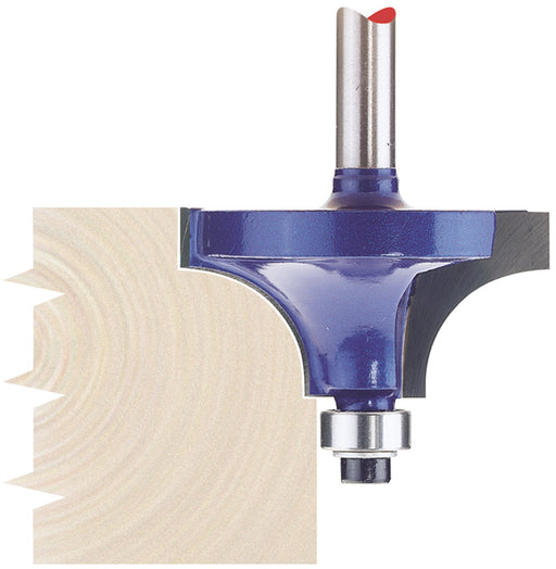 Draper 75339 TCT Router Bit, 1/4" Beading, 38 x 20mm