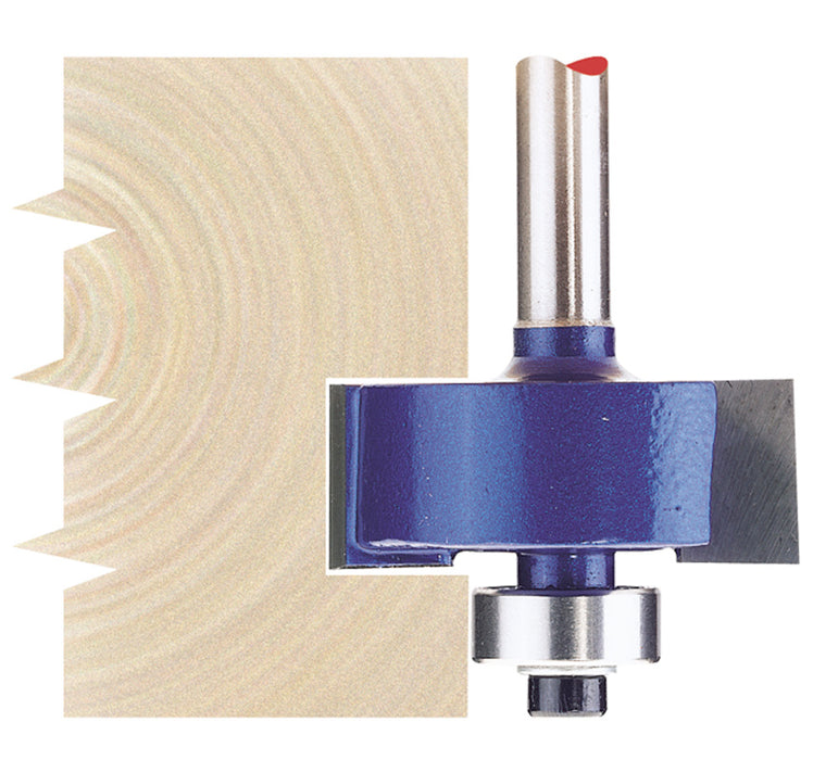 Draper 75344 TCT Router Bit, 1/4" Rebate, 32 x 12mm