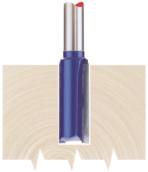 Draper 75351 TCT Router Bit, 1/2" Straight, 19 x 25mm