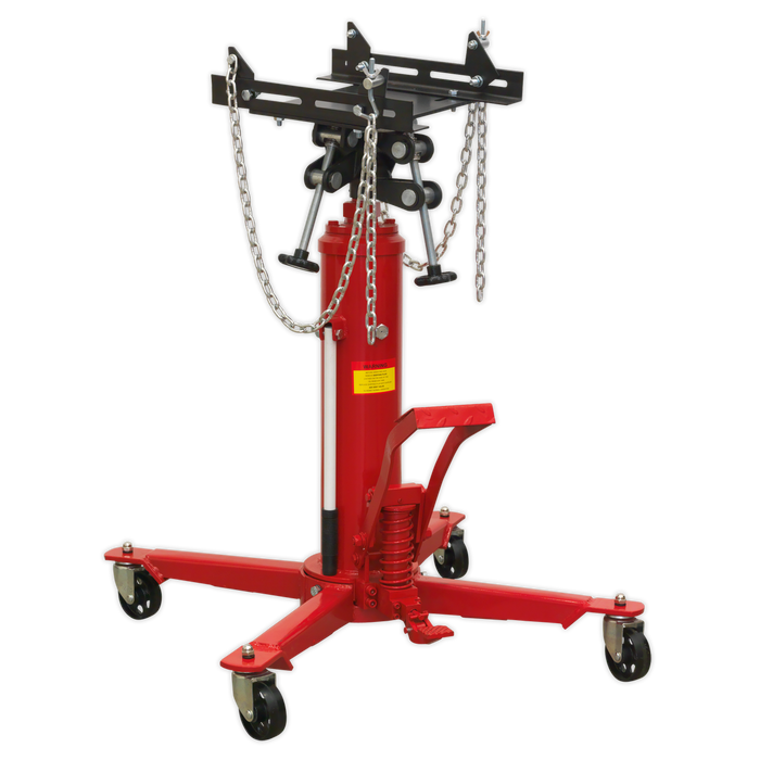 Sealey 800TTJ Transmission Jack 0.8tonne Vertical Telescopic, Ex-Showroom, Grade B, 6 Months Warranty