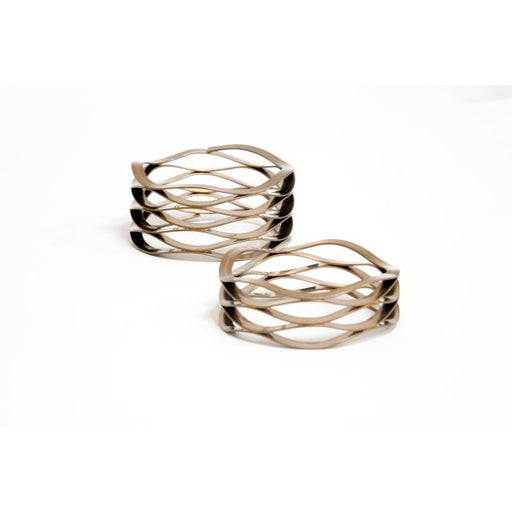 Wave Spring - Stainless Steel, Hole Diameter 22,2mm, Rod Diameter 15,3mm, Free Length 26mm, Metrol - 8096