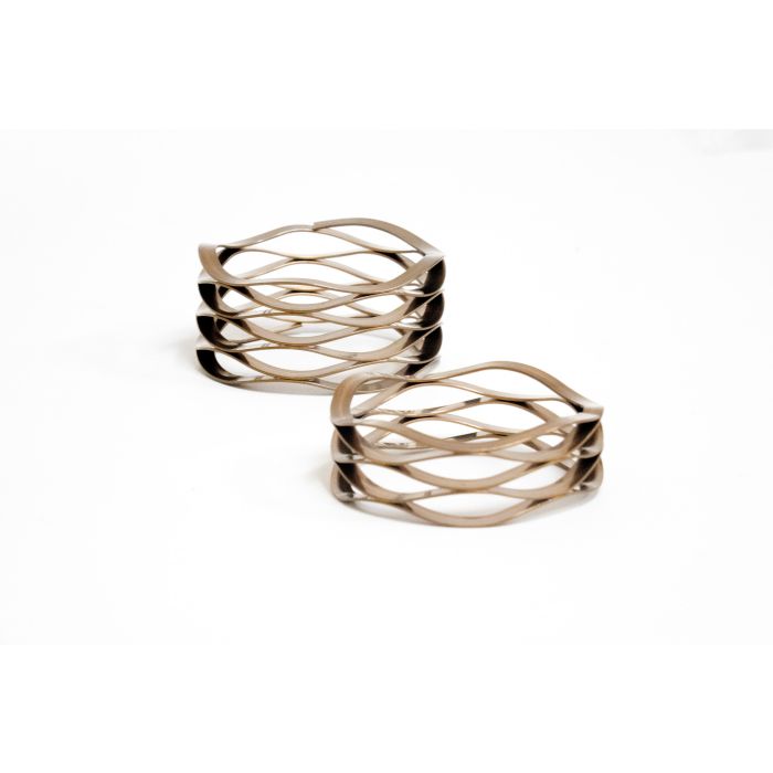 Wave Spring - Stainless Steel, Hole Diameter 22,2mm, Rod Diameter 15,3mm, Free Length 26mm, Metrol - 8096