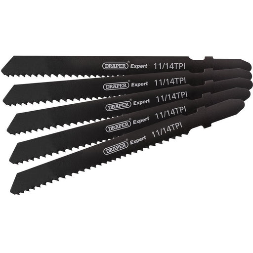 Draper 81730 DT118B Jigsaw Blade Set, 92mm (5 Piece)