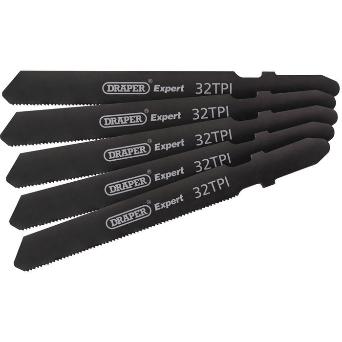 Draper 81731 DT118G Jigsaw Blade Set, 92mm, (5 Piece)