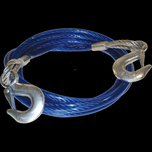 Steel Tow Rope - Length 4m, Towing Capacity 5000Kg, CCL - 82-005