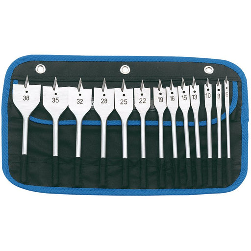 Draper 82634 Flat Wood Bit Set (13 Piece)
