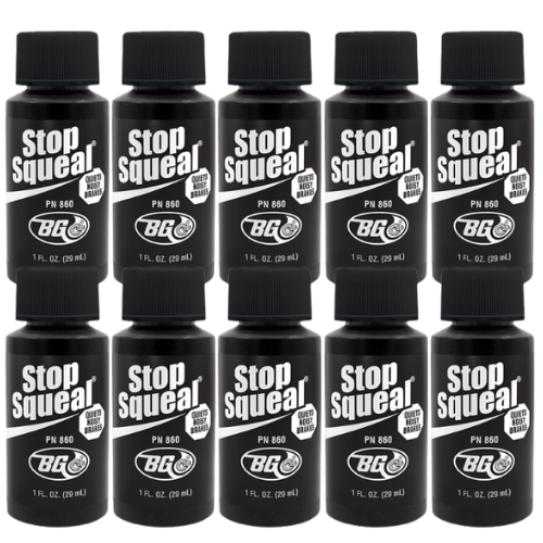 BG Stop Squeal: Quietens Noisy Brakes - 30ml - Pack of 10 - 860-PK10