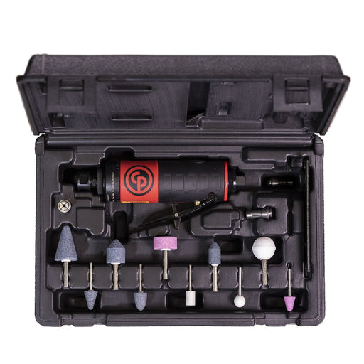 Chicago Pneumatic CP7411K, 1/4"(6 mm) Die Grinder, 420 W Power, 22000 Rpm Free Speed – 8941074111
