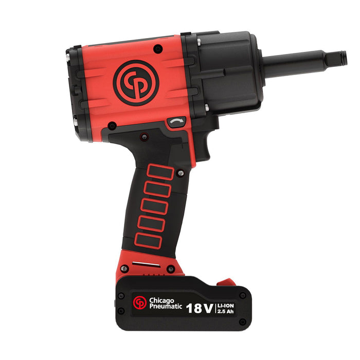 Chicago Pneumatic CP8854-2Pack 18V, ½€™€™ Cordless Impact Wrench Pack, 120 Nm Torque, 4500 Rpm Free Speed €“ 8941088542