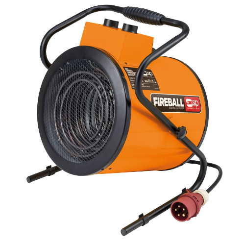 SIP 09299 FIREBALL Turbofan 9001 Electric Fan Heater, Re-Boxed, Grade A, 24 Months Warranty