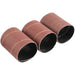 Draper Aluminium Oxide Sanding Sleeves, 45 x 60mm, 240 Grit - Pack of 3, 93357