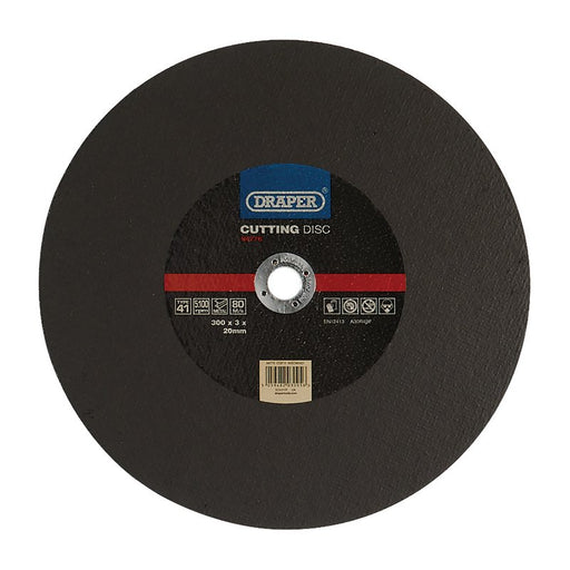 Draper Metal Cutting Disc, 300 x 3 x 20mm, 94776