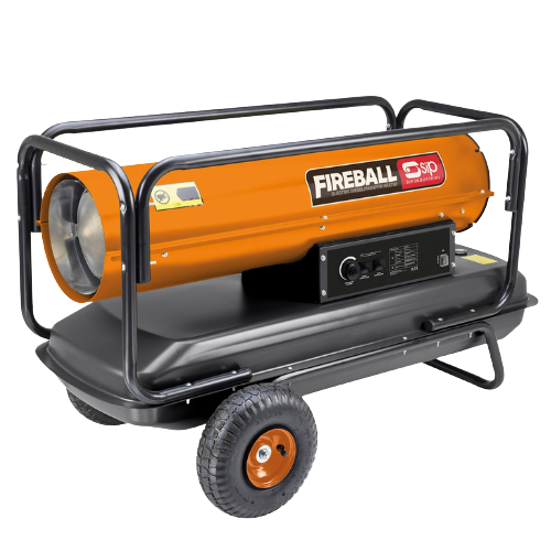 SIP 09595 FIREBALL XD175 Diesel/Paraffin Space Heater, Ex-Showroom, Grade B, 12 Months Warranty