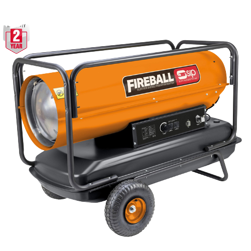 SIP 09597 FIREBALL XD275 Diesel/Paraffin Space Heater, Ex-Showroom, Grade B, 12 Months Warranty
