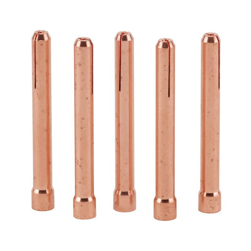 Welding TIG Torch Collet, 16mm, for Stock No. 70087 and 57096 - Pack of 5, 98450 Draper